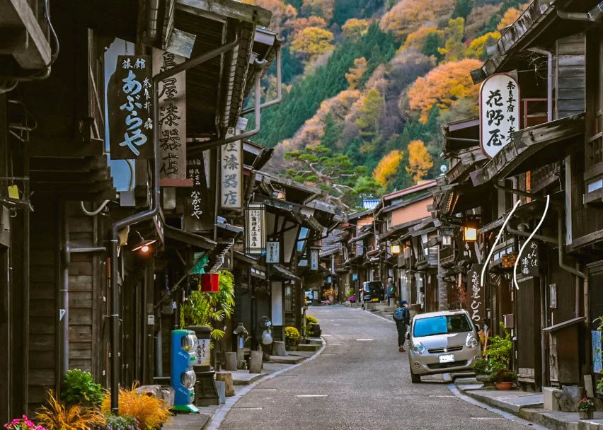 Kiso-Fukushima Castle Site, Japan